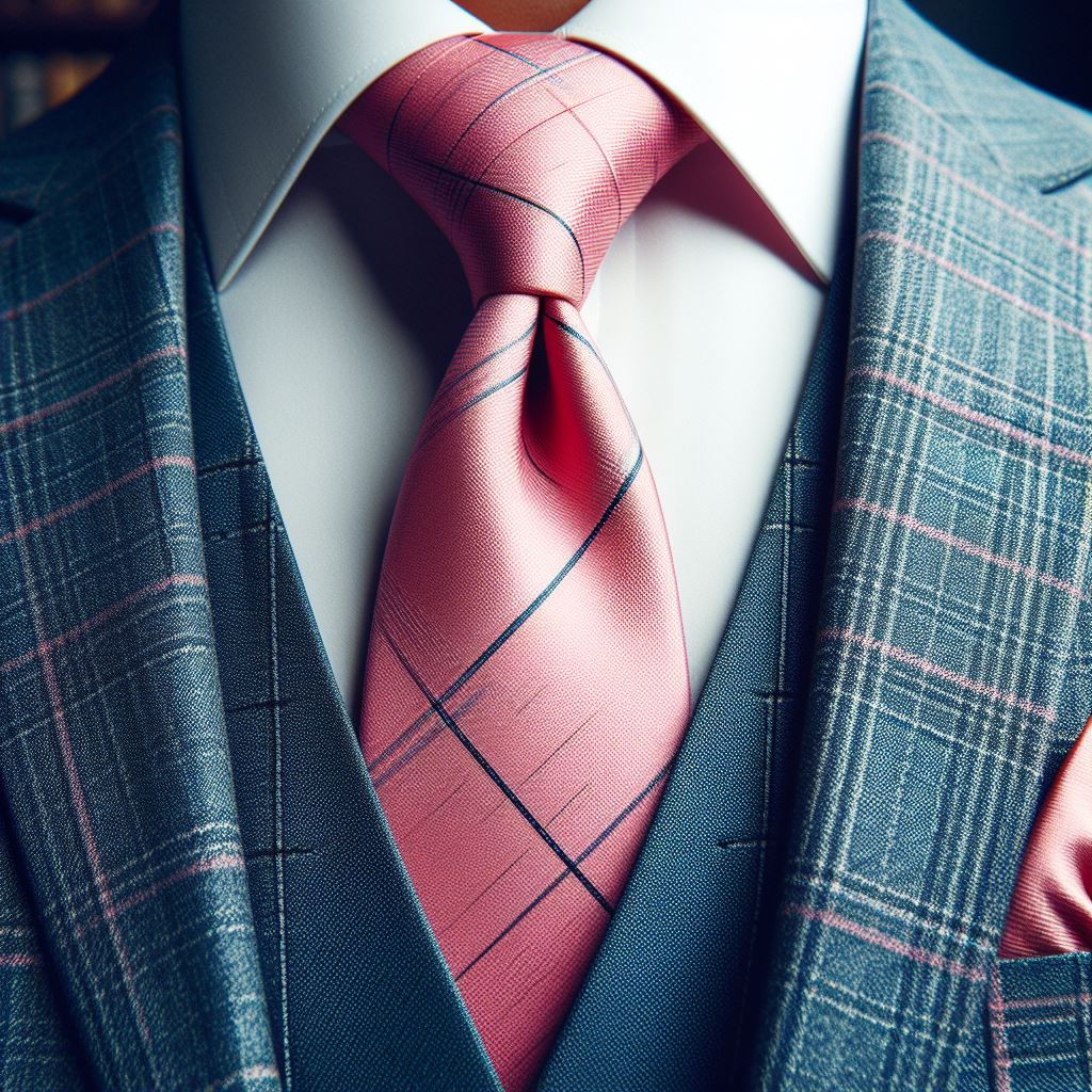 Odmień swój look: Krawat różowy jako statement piece w męskiej stylizacji