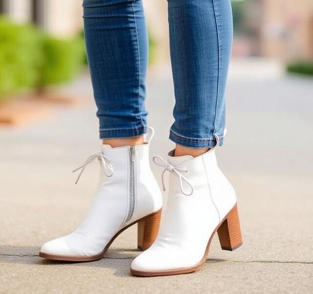 Białe botki: stylizacje na każdą okazję i praktyczne porady